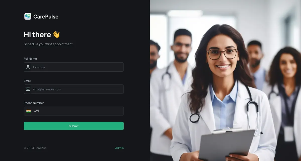 Screenshot of DoctorAppoint